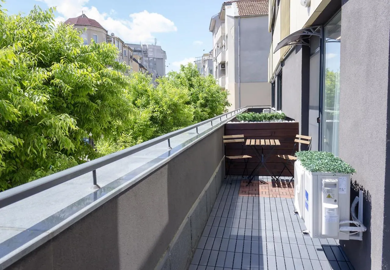 Lejlighed Sunny Blue One-Bedroom Flat With Balcony By Flat Mаnager Varna
